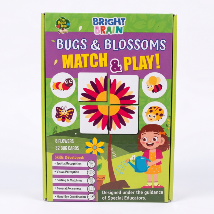 Bright Brain – Bugs & Blossoms Match & Play